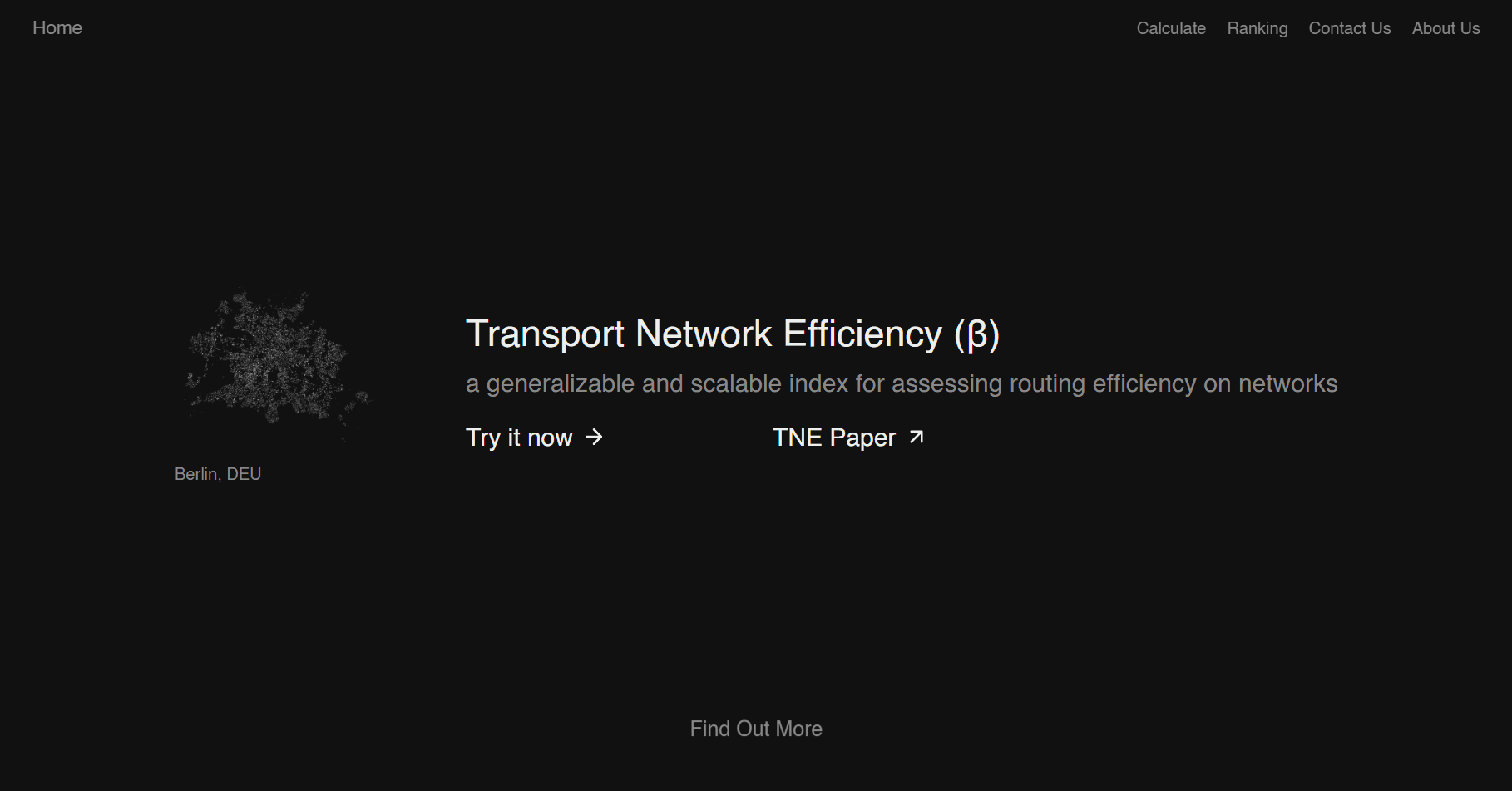 Transport Network Efficiency preview 1